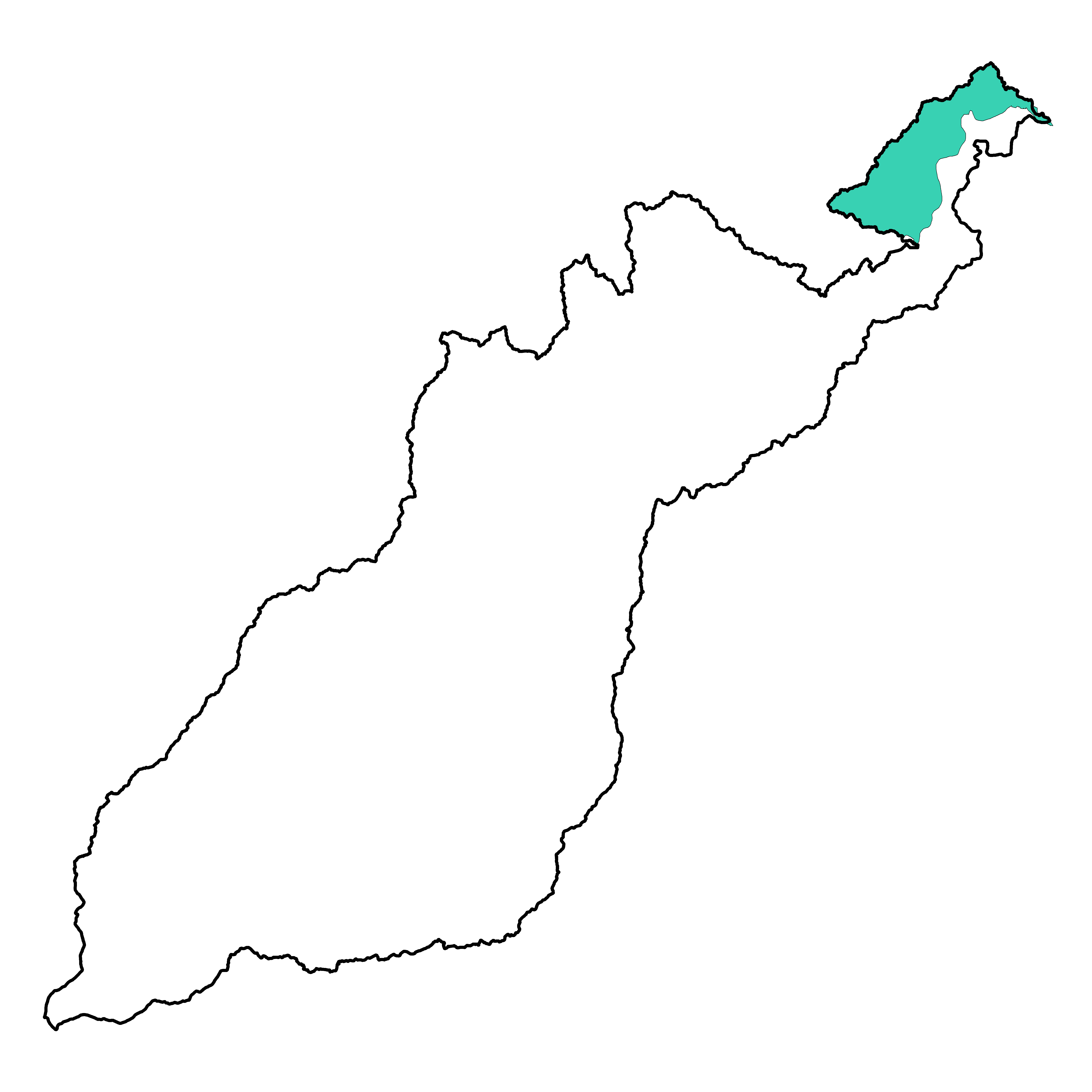 Subcuenca Río La Miel